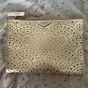 Rose Gold makeup bag